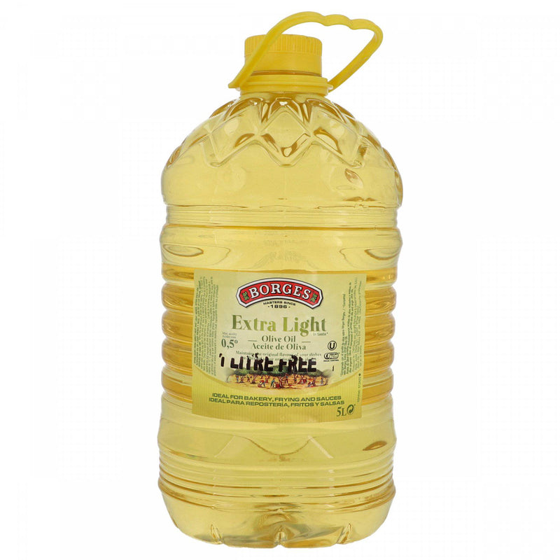 Borges Extra light Olive Oil 5litre Bottle - HKarim Buksh