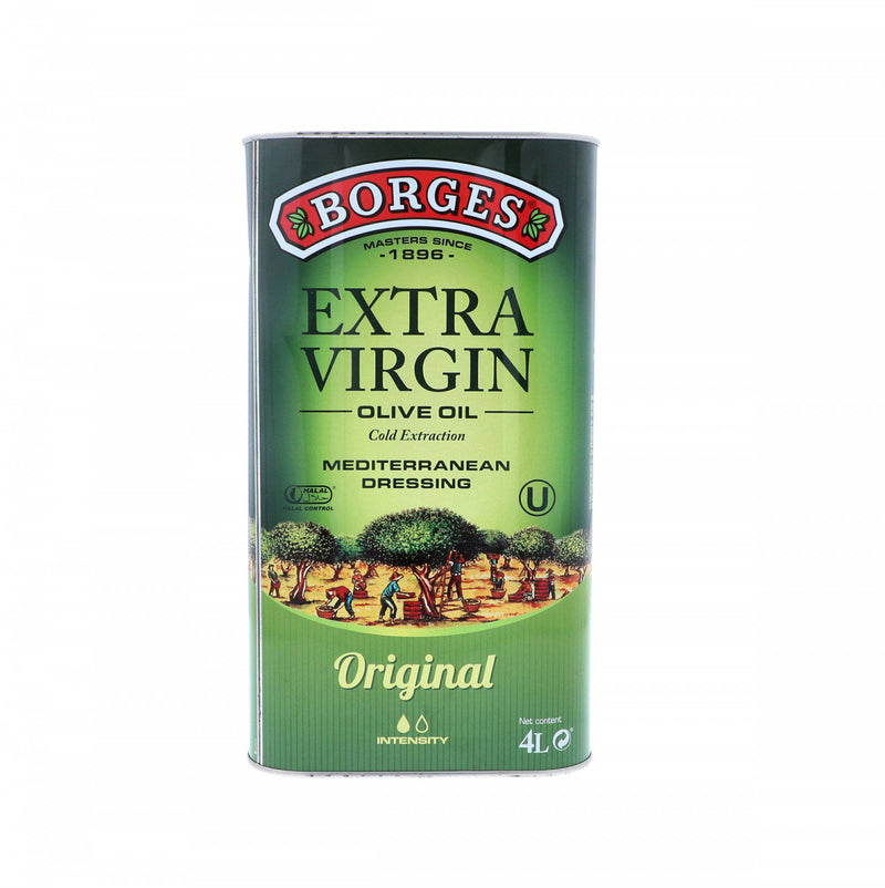 Borges Extra Virgin Olive Oil 4000ml Tin - HKarim Buksh