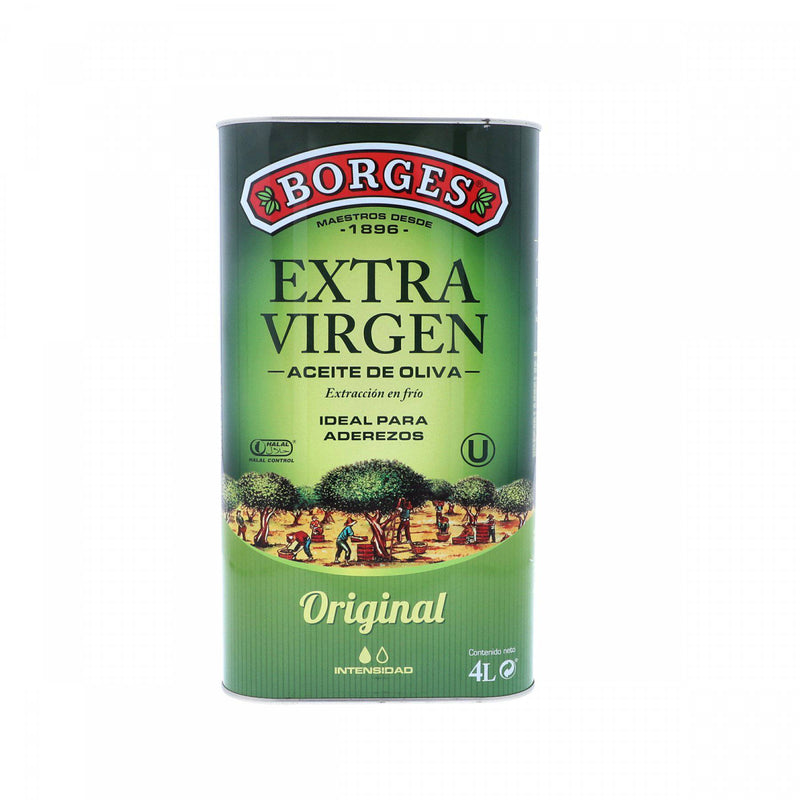 Borges Extra Virgin Olive Oil 4000ml Tin - HKarim Buksh