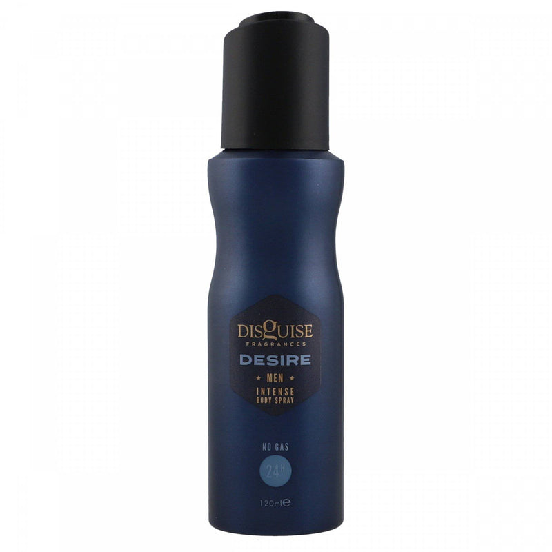 Disguise Desire Men Intense Body Spray No Gas 120ml - HKarim Buksh