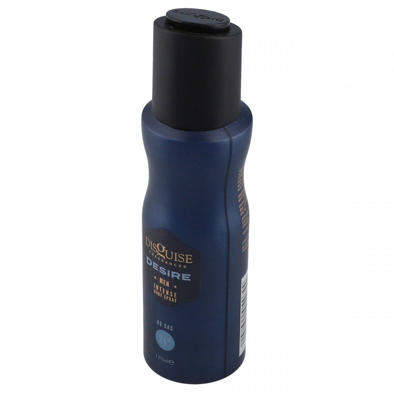 Disguise Desire Men Intense Body Spray No Gas 120ml - HKarim Buksh