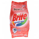 Brite Machine Wash Washing Powder 1kg - HKarim Buksh
