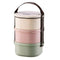 PLASTIC 3-TIER LUNCH BOX - Small - HKarim Buksh