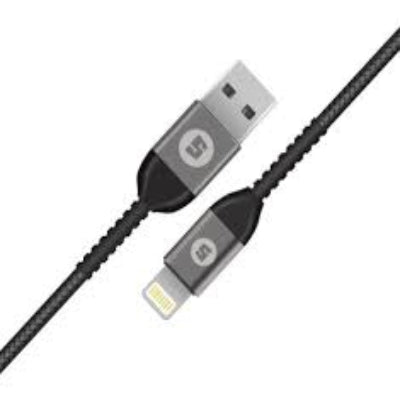 Space CE-481 ChargeSync Rope 2M Lightning Cable - HKarim Buksh