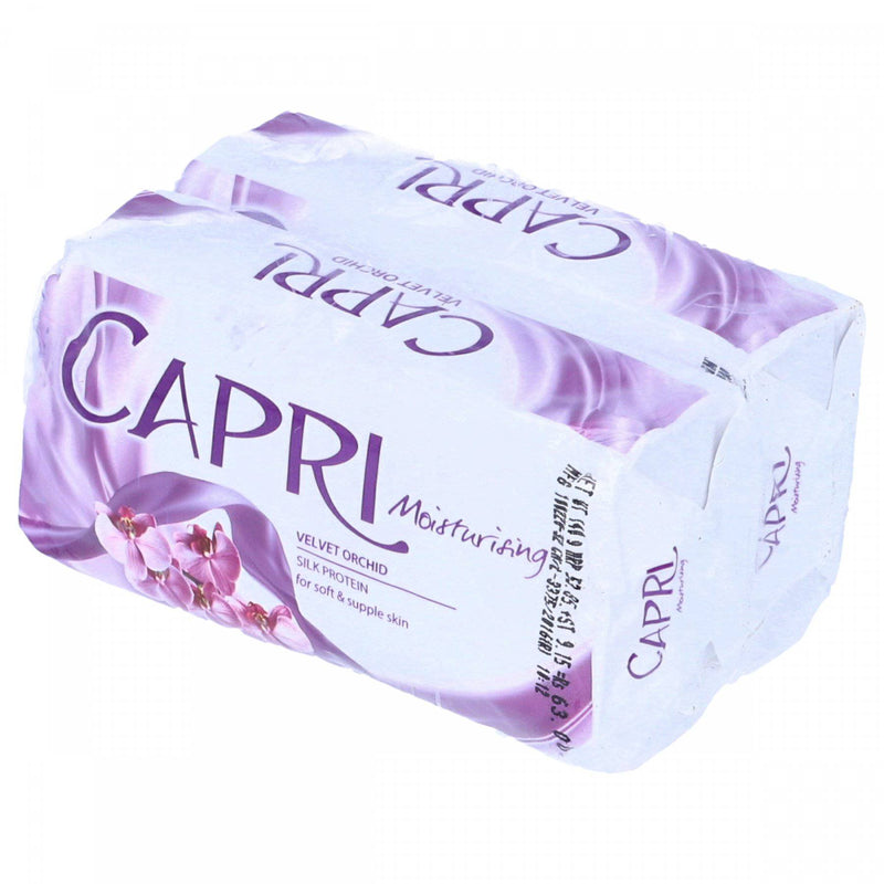 Capri Velvet Orchid Moisturizing Beauty Soap 140gx2 - HKarim Buksh