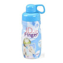 FINGER WATER BOTTLE PP - 350ML - BLUE - HKarim Buksh