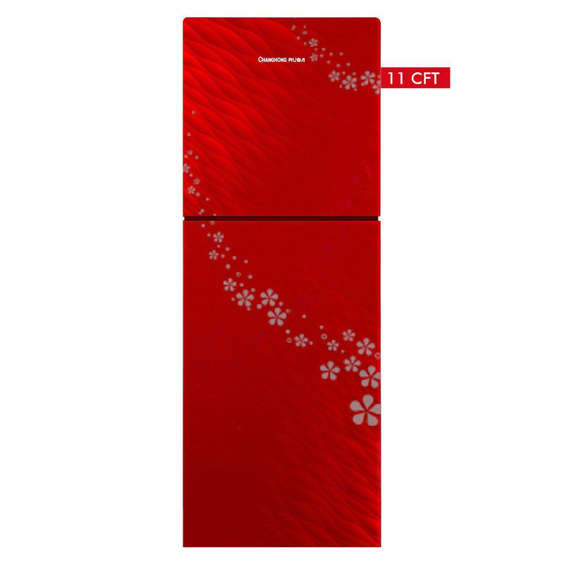 Changhong Ruba CHR-DD338GPR/GPB Glass Door Inverter Refrigerator - HKarim Buksh
