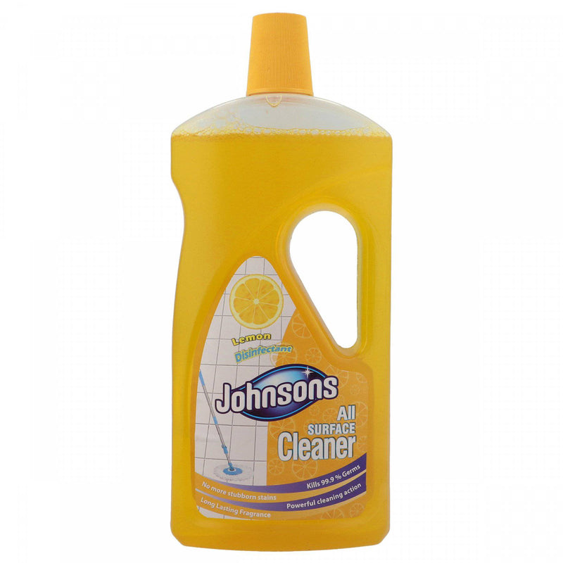 Johnsons All Surface Cleaner Lemon Disinfectant 1 Litre - HKarim Buksh