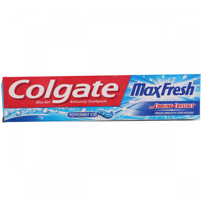 Colgate Max Fresh Peppermint Ice 75g - HKarim Buksh