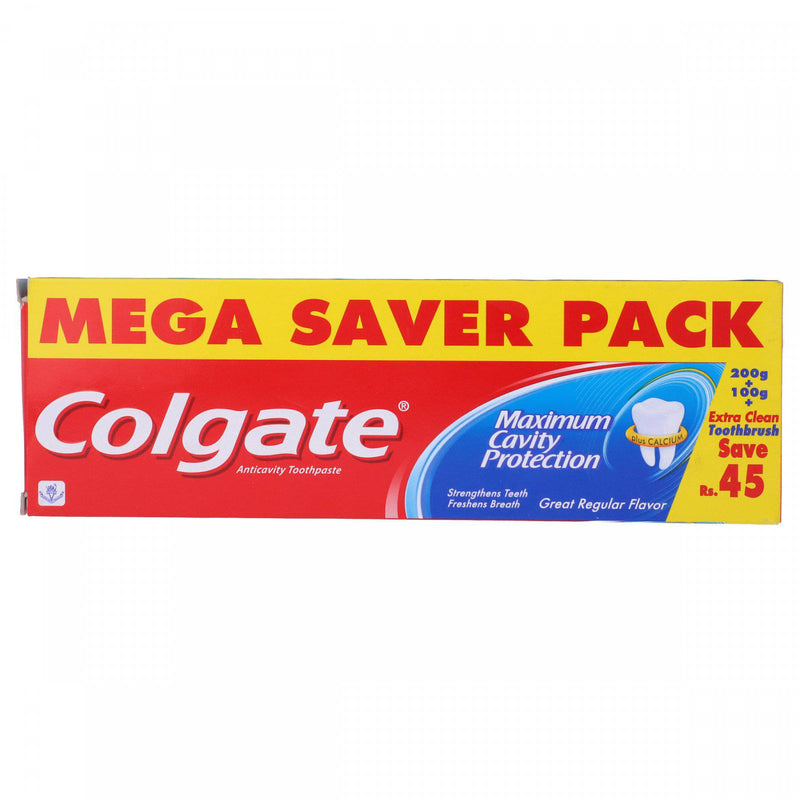 Colgate Maximum Cavity Protection 300g Mega Saver pack - HKarim Buksh