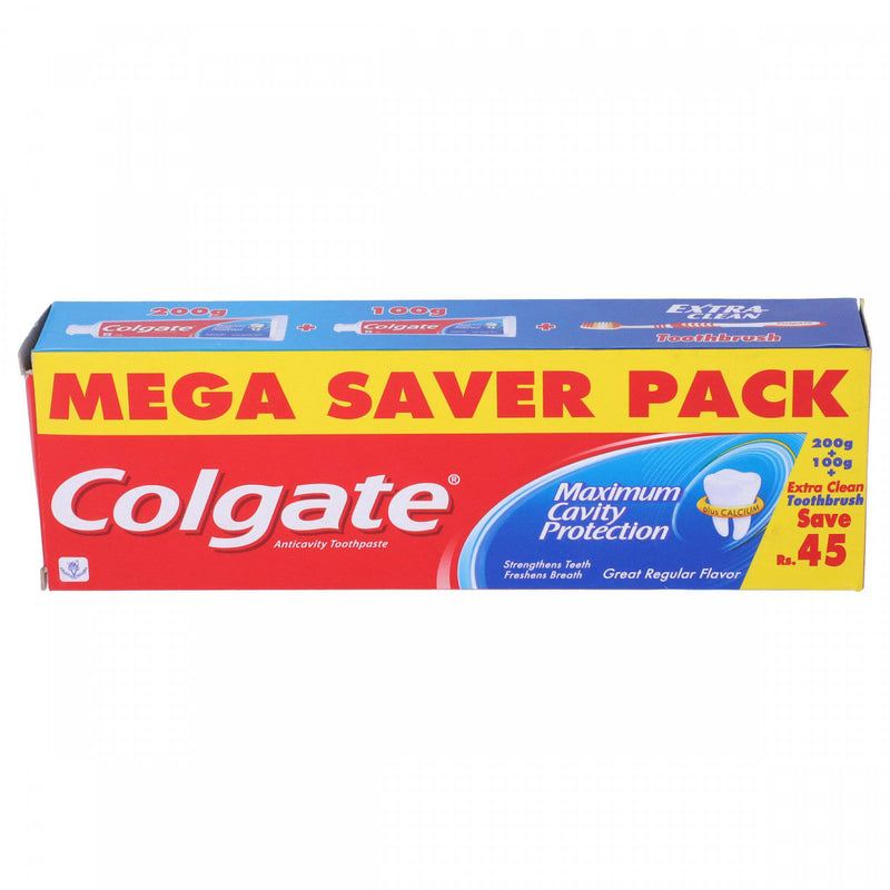 Colgate Maximum Cavity Protection 300g Mega Saver pack - HKarim Buksh