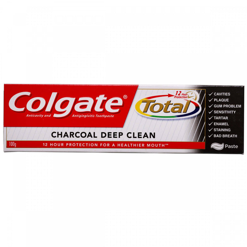 Colgate Total Charcoal Deep Clean 100g - HKarim Buksh