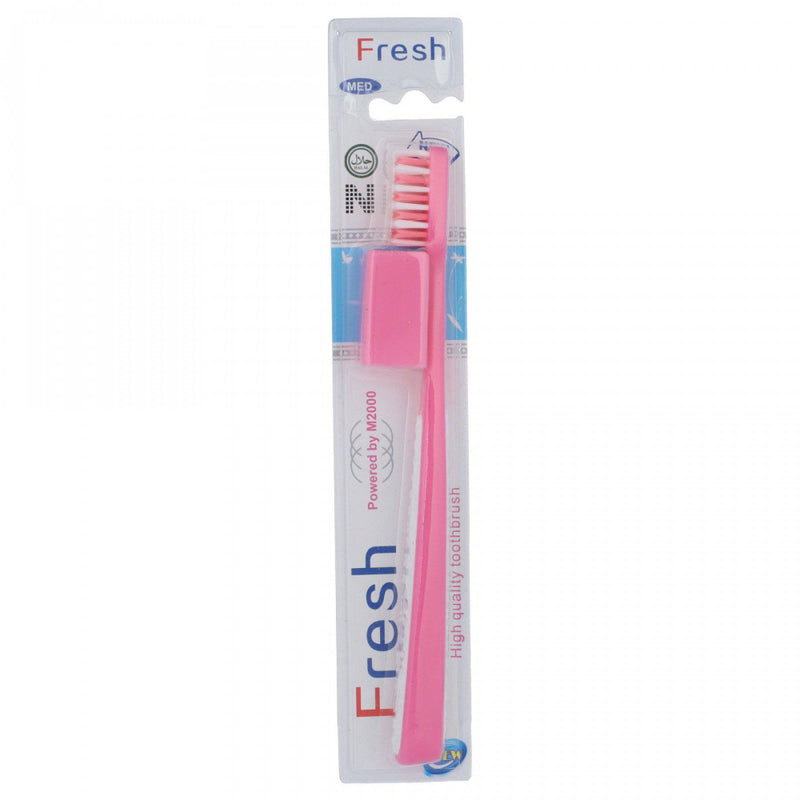 Fresh Toothbrush with Cover Medium - HKarim Buksh