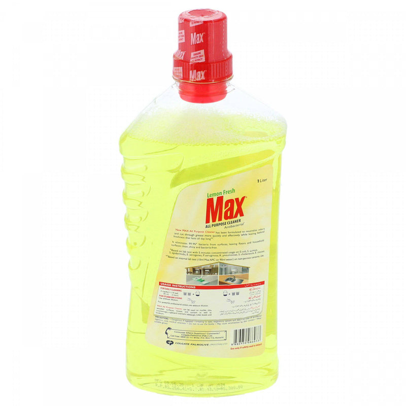 Max All Purpose Cleaner Lemon Fresh 1 Litre - HKarim Buksh