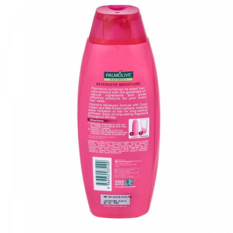 Palmolive Naturals Shampoo Intensive Moisture Cocoa Cream and Pure Milk Protein 350ml - HKarim Buksh