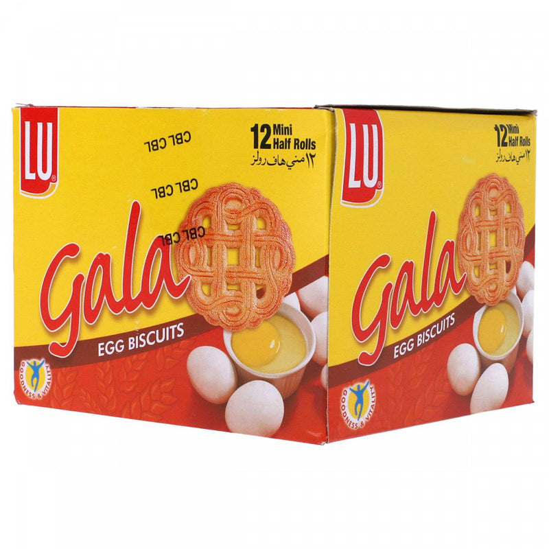 LU Gala Egg Biscuits 12 Mini Half Rolls - HKarim Buksh