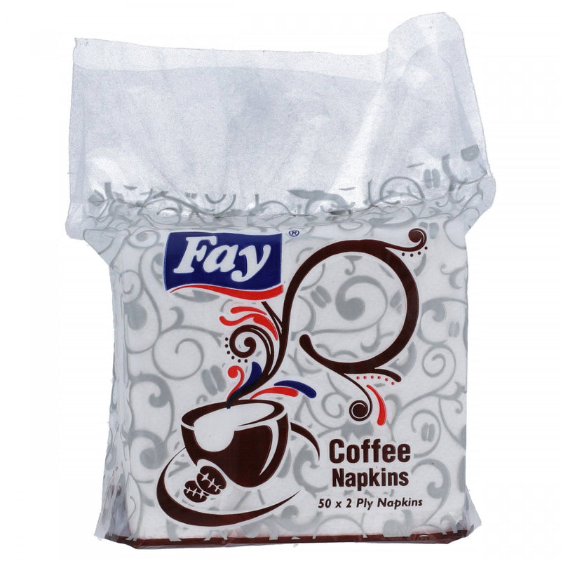 Fay Coffee Napkins 2 Ply (50 Napkins) - HKarim Buksh