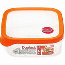 DUALOCK SQUARE - 550ML- ORANGE - HKarim Buksh