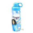 FINGER WATER BOTTLE PP 450ML - BLUE - HKarim Buksh