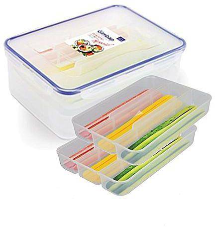 GIMBAP INGREDIENTS CONTAINER  - 2.6L WITH TRAY - HKarim Buksh