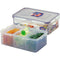 RECTANGULAR SHORT FOOD CONTAINER - 1.0L WITH DIVIDER - HKarim Buksh