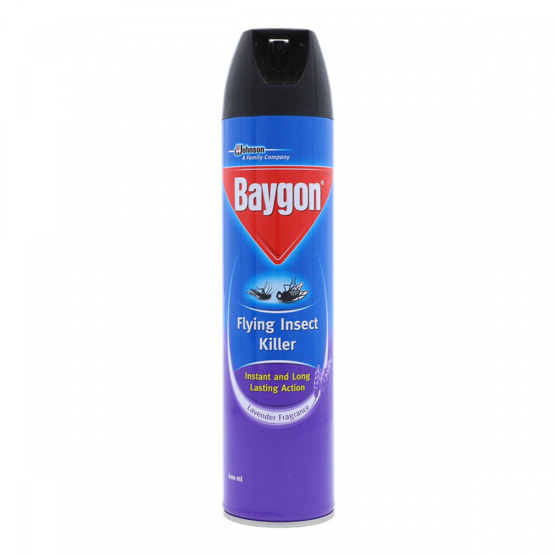 Baygon Flying Insect Killer Lavendar Fragrance 600ml - HKarim Buksh