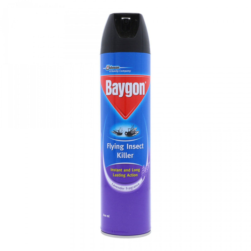 Baygon Flying Insect Killer Lavendar Fragrance 600ml - HKarim Buksh