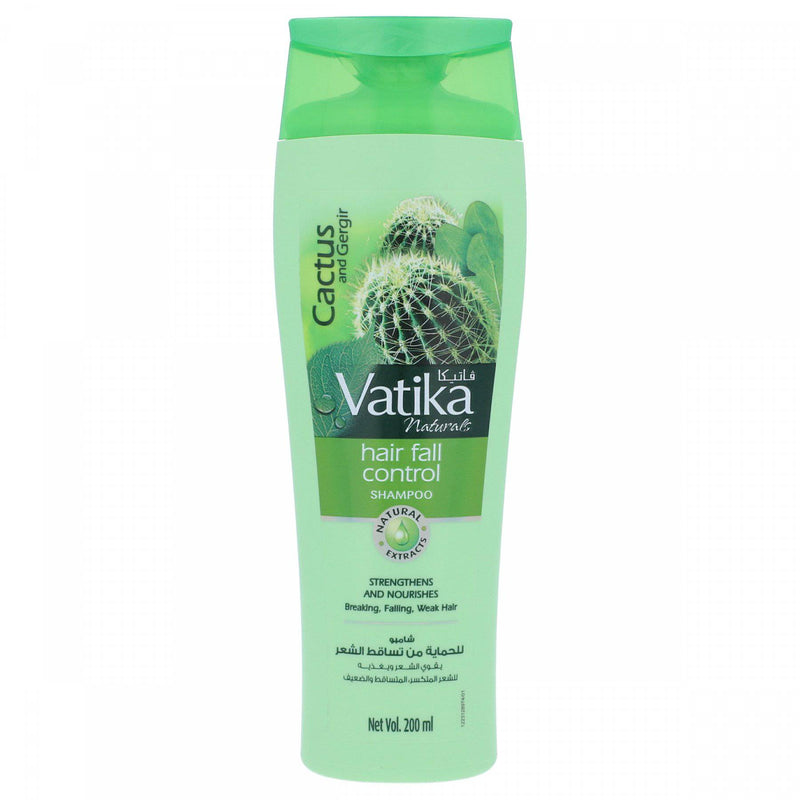 Vatika Cactus and Gergir Hair Fall Control Shampoo 200ml - HKarim Buksh