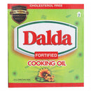 Dalda Fortfied Cooking Oil 5 X 1 Litre Poly Bags - HKarim Buksh