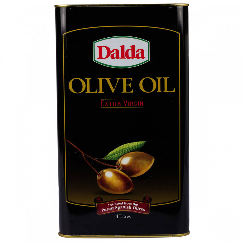 Dalda Olive Oil Extra Virgin Tin 4 Litre - HKarim Buksh