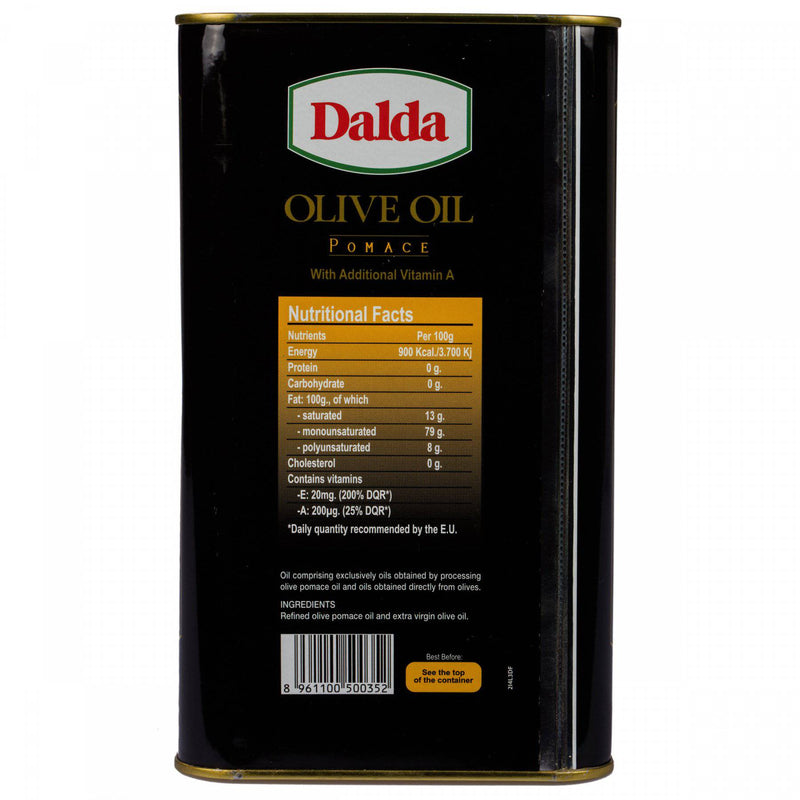 Dalda Olive Oil Pomace Tin 3 Litres - HKarim Buksh