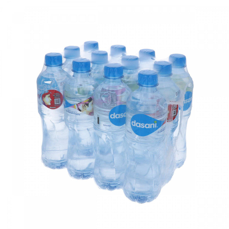 Dasani Bottled Drinking Water 500ml x 12 - HKarim Buksh