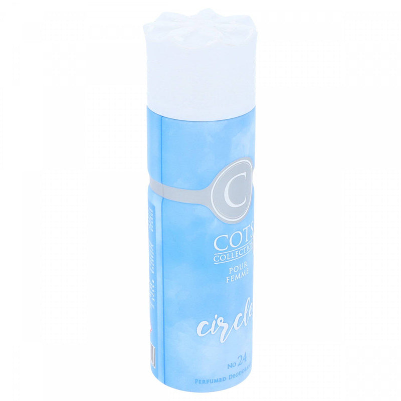 C Cots Collection Pour Homme No 24 Circles Perfumed Deodarant Spray 200ml - HKarim Buksh
