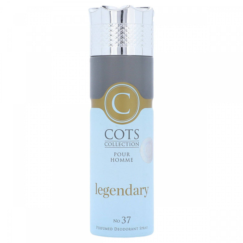 C Cots Collection Pour Homme No 37 Legendary Perfumed Deodarant Spray 200ml - HKarim Buksh