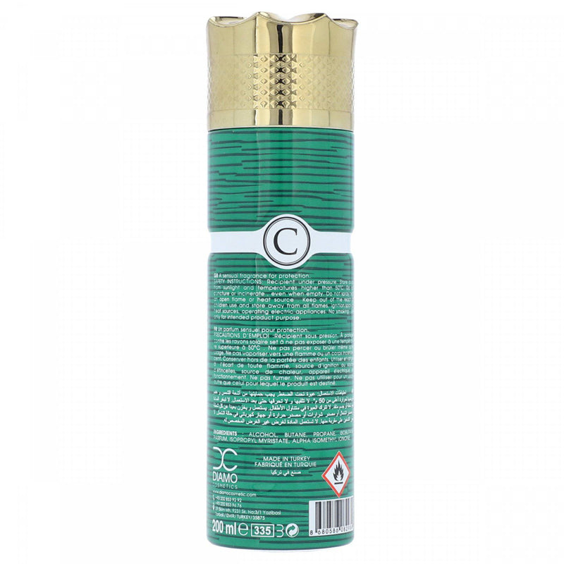 C Cots Collection Pour Homme No 81 Edition Perfumed Deodarant Spray 200ml - HKarim Buksh