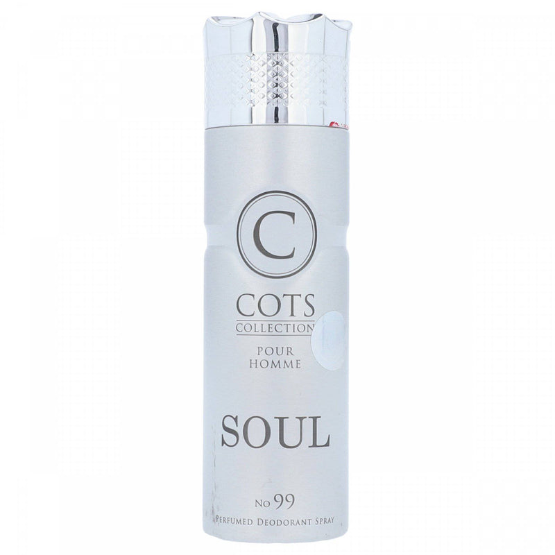 C Cots Collection Pour Homme Soul N 99 Perfumed Deodarant Spray 200ml - HKarim Buksh