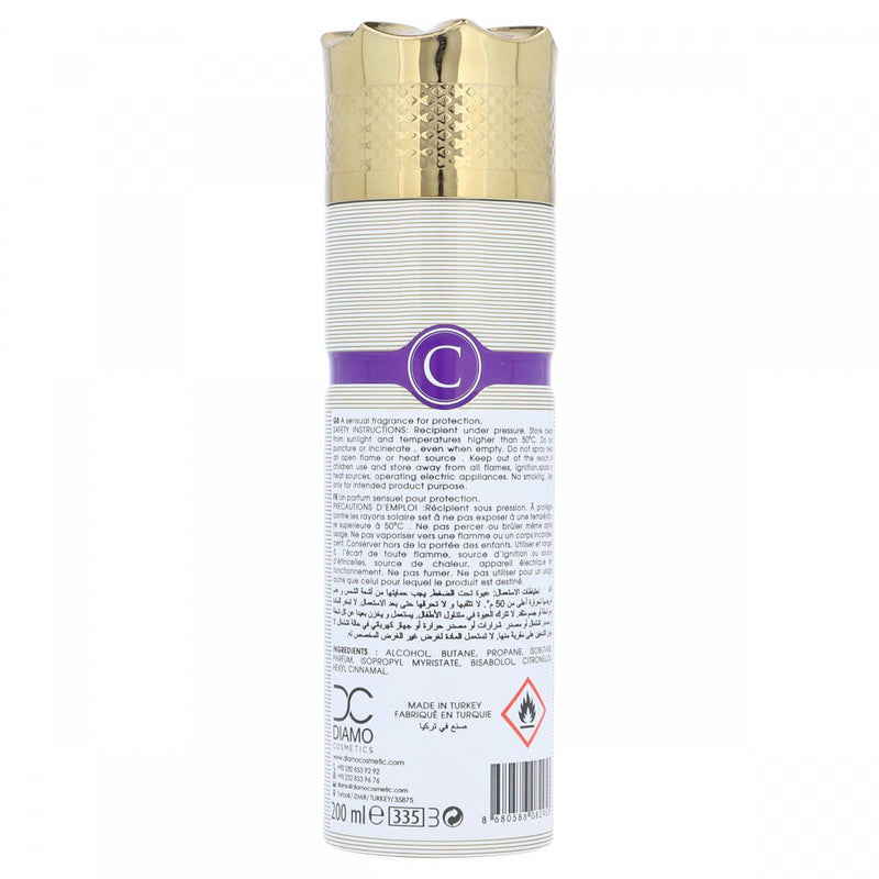 Cots Collection Aura No. 72 Perfumed Deodorant Spray 200ml - HKarim Buksh