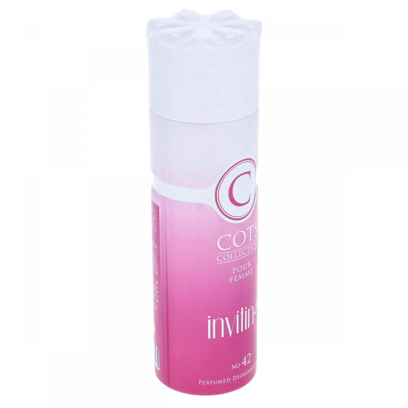 Cots Collection Inviting No. 42 Perfumed Deodorant Spray 200ml - HKarim Buksh