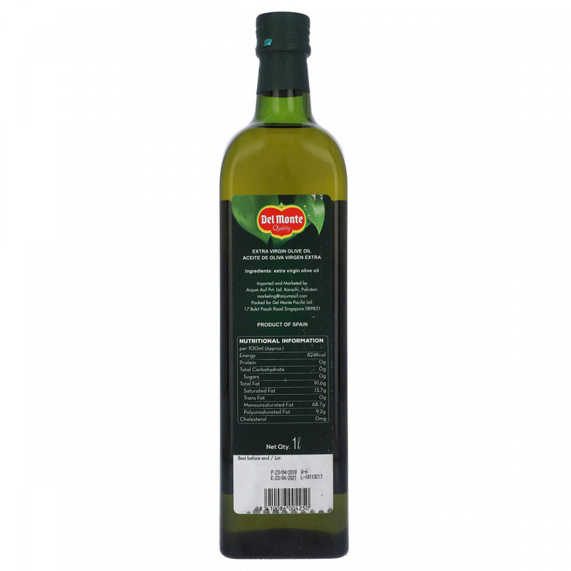 Del Monte Extra Virgin Olive Oil 1 Litre - HKarim Buksh