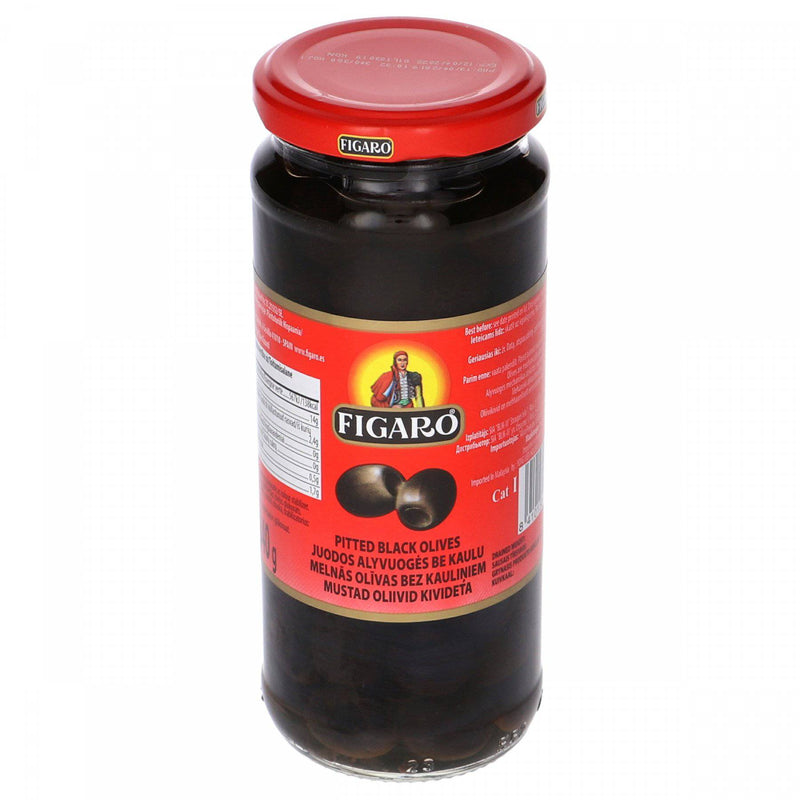 Figaro Pitted Black Olives 160g - HKarim Buksh