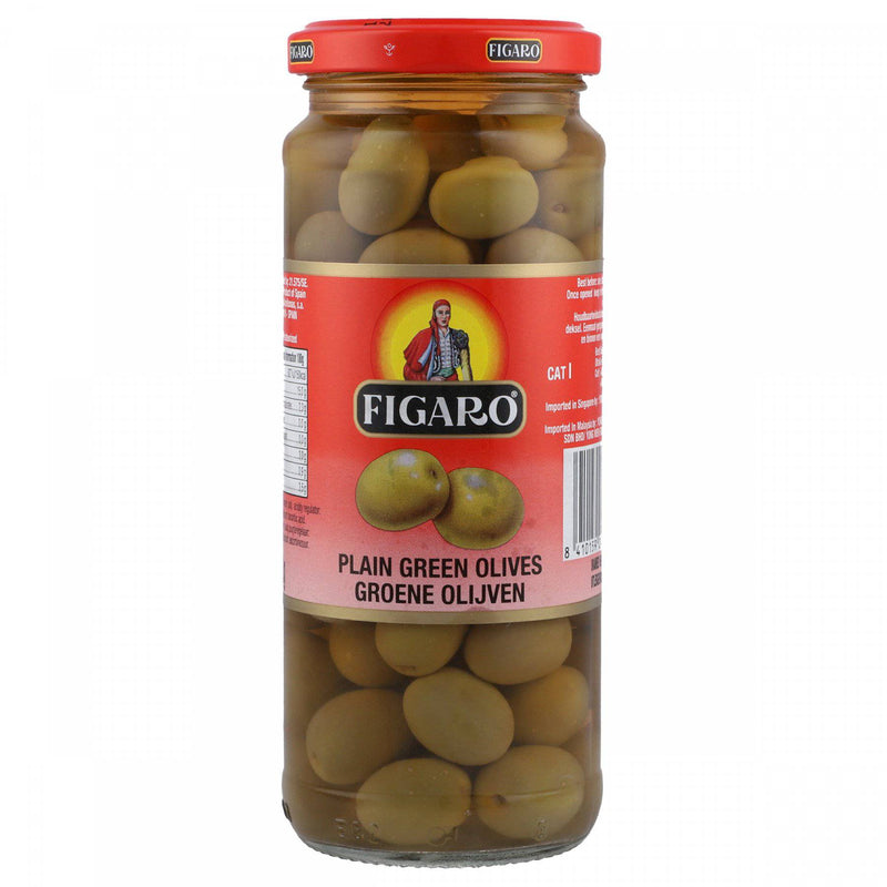 Figaro Plain Green Olives 200g - HKarim Buksh