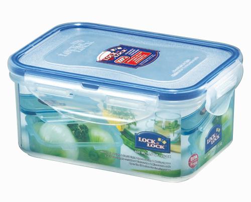 RECTANGULAR SHORT FOOD CONTAINER -  600ML - HKarim Buksh