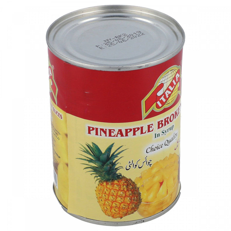 Italia Pine Apple Broken Slices in Syrup 567g - HKarim Buksh