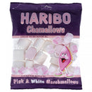 Haribo Chamallows Pink & White Marshamallows 150g - HKarim Buksh