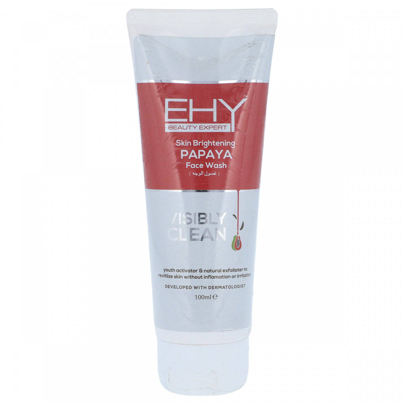 EHY Beauty Expert Skin Brightening Papaya Face Wash 100ml - HKarim Buksh