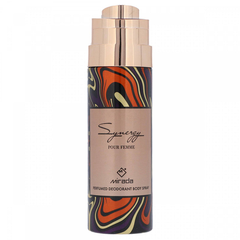 Mirada Synergy Pour Femme Perfumed Deodarant Body Spray 200ml - HKarim Buksh