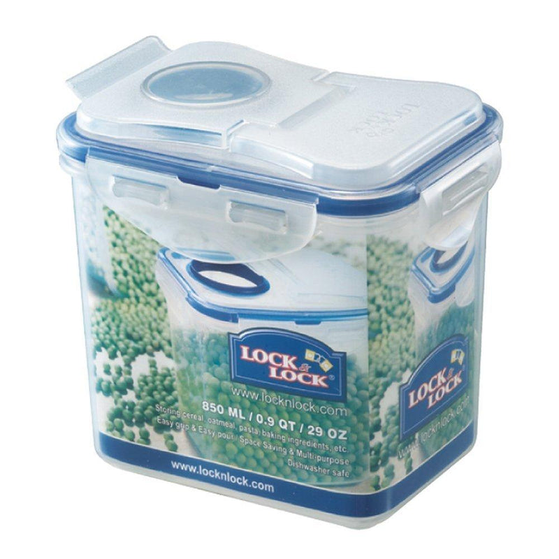 RECTANGULAR TALL FOOD CONTAINER - 850ML - WITH Flip Lid - HKarim Buksh