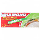 Diamond Zipper Bags 50 BagsSacs - HKarim Buksh