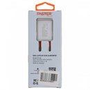 Faster Single Port USB Charger Mini Plus FC-66 White - HKarim Buksh