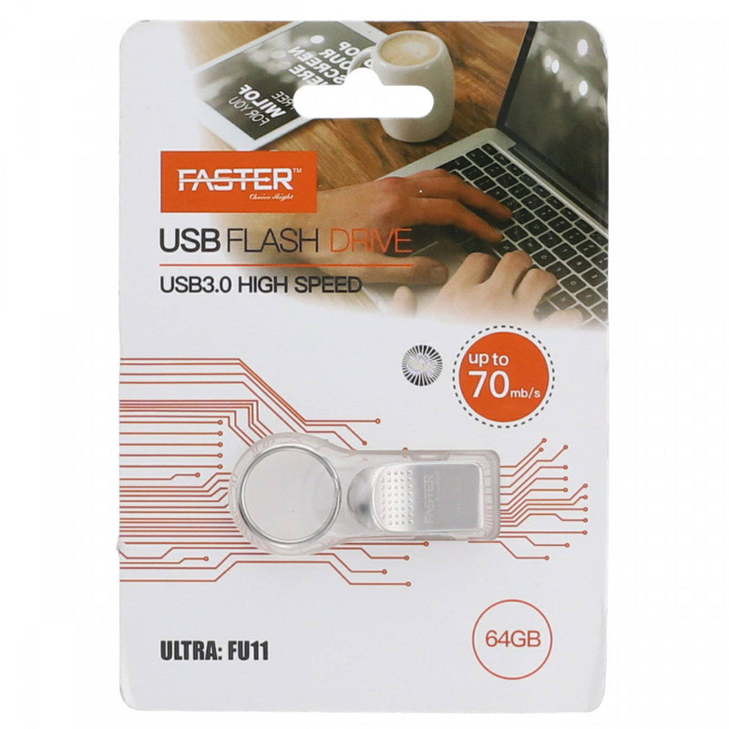 Faster USB 3.0 FU11 64GB Flash Drive - HKarim Buksh